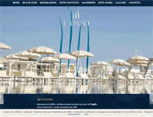 Tablet Screenshot of cocovillage.it